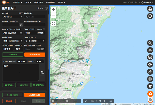 Use-a-custom-waypoint-as-destination-RocketRoute